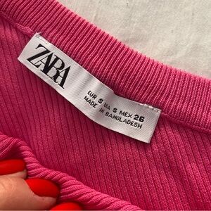 Pink Zara top